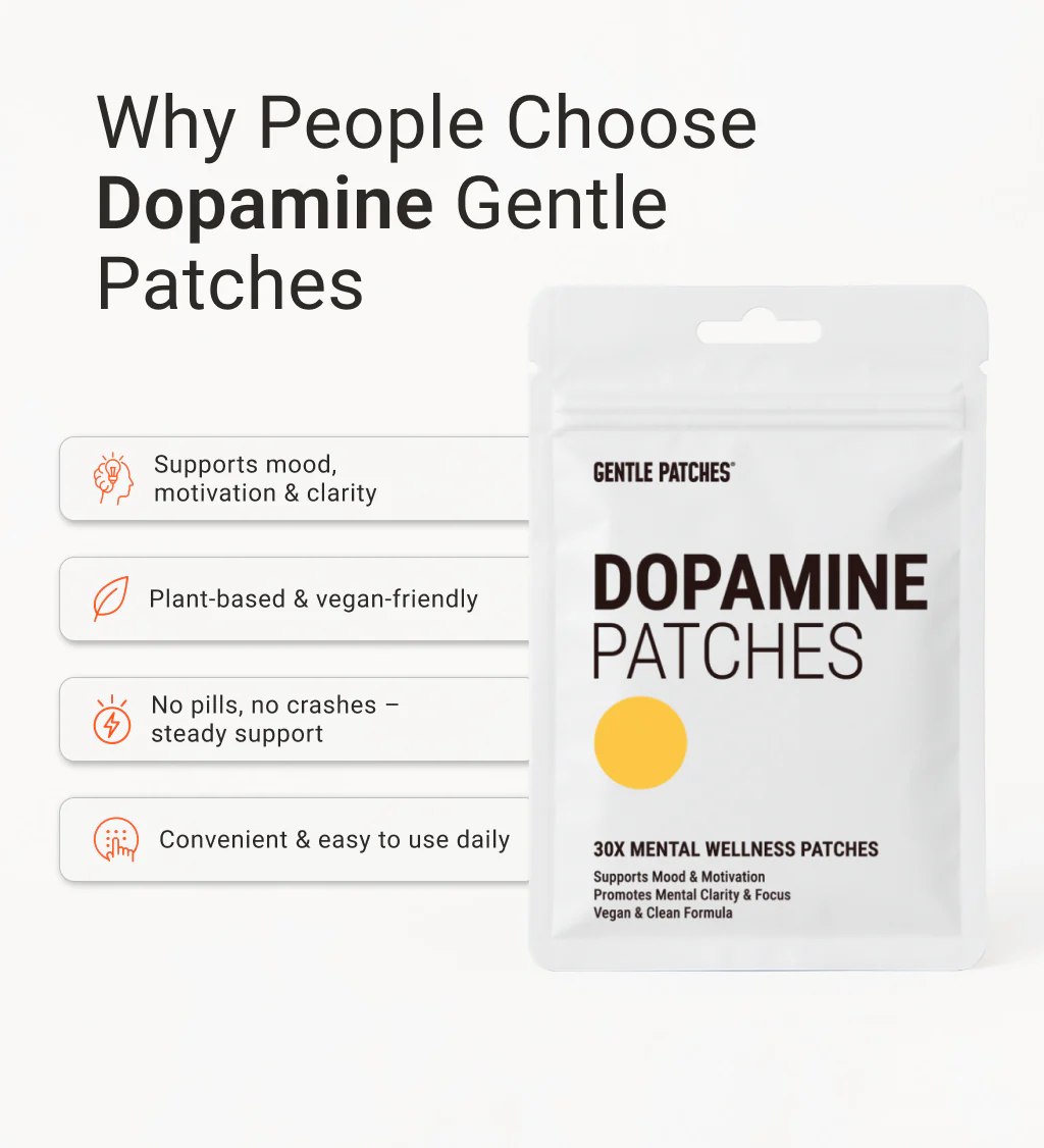 Dopamine Patches – Mental Focus, Energy & Wellness Support - Image 4