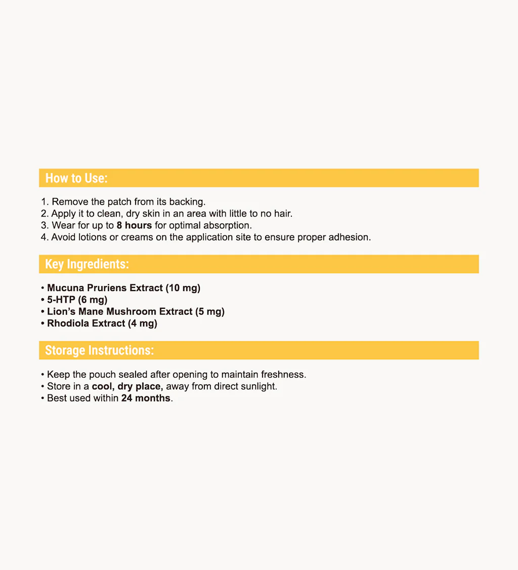 Dopamine Patches – Mental Focus, Energy & Wellness Support - Image 8